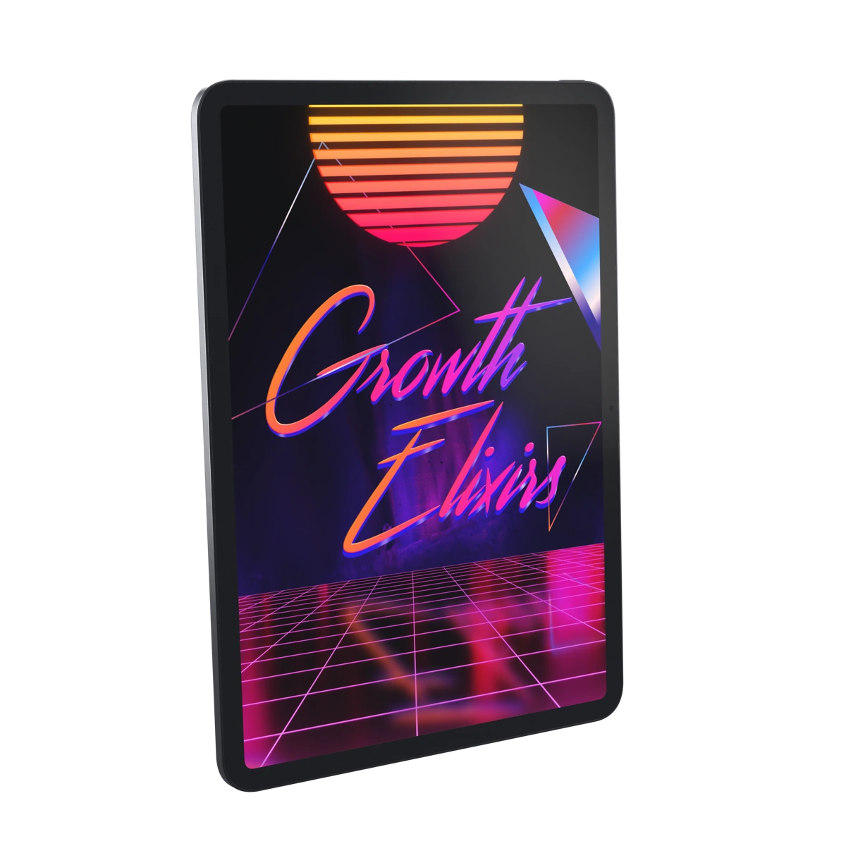 A look inside: the Growth Elixirs chapter on an iPad